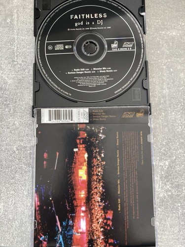 Maxi-CD: Faithless „god is a DJ“ Gebraucht aus Privater Sammlung. - Bild 3 von 3