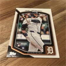 Topps 2025 Series 1 Trey Sweeney Rookie #67 Detroit Tigers MLB Baseball Card