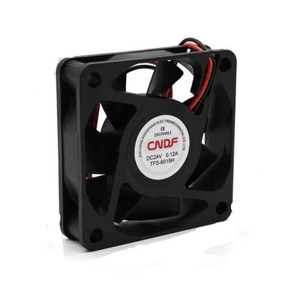1 pcs  CNDF Fan TFS-6015H  DC24V 6015 6cm  60mm 2 wire  cooling fan *mn