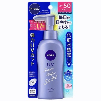 NIVEA UV Super Water Gel Japanese Sunscreen SPF50 PA+++ 140g