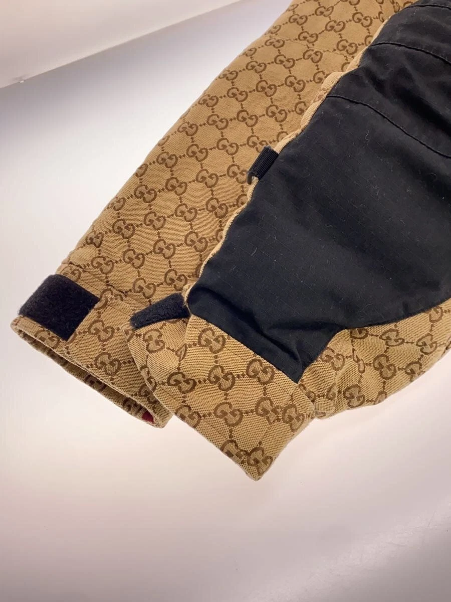 Piumino Gucci S nylon beige modello totale CA37394 CA14517 CA84937
