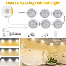LED Under Cabinet Lights Kitchen Wardrobe Cupboard Shelf Closet Display Lamp