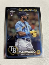 2024 Topps Chrome Update Baseball #USC193 Junior Caminero RC Rookie Debut Rays