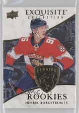 2018 Black Diamond Exquisite Collection Rookies /299 Henrik Borgstrom #R-HB xp6