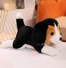 Beagle Puppy Dog Plush Toy 12" Stuffed Animal Toddler Doll Gift for Kids