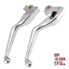 Motorcycle Brake Clutch Levers Hand Lever Set for Harley For 2014-2023-Silver