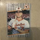 1989 Fleer - Billy Ripken #616 Black Box on Bat Knob