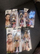 MOSC Rhyno WWE Mattel Basic Series 81 Action Figure + 4 others Logan Carmella