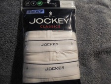 Mens Jockey Classics Full Rise Brief Underwear White Stay New 2 Packs Of 4 Sz 38