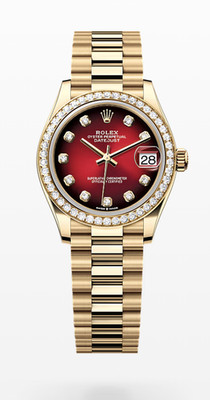 Rolex Datejust 31 278278, Yellow Gold, Olive Green Diamond Dial, President