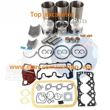 STD 3LD1 Rebuild Kit Pistons Set For Isuzu Daewoo DH35 35NX SDG12 15 TLW-450