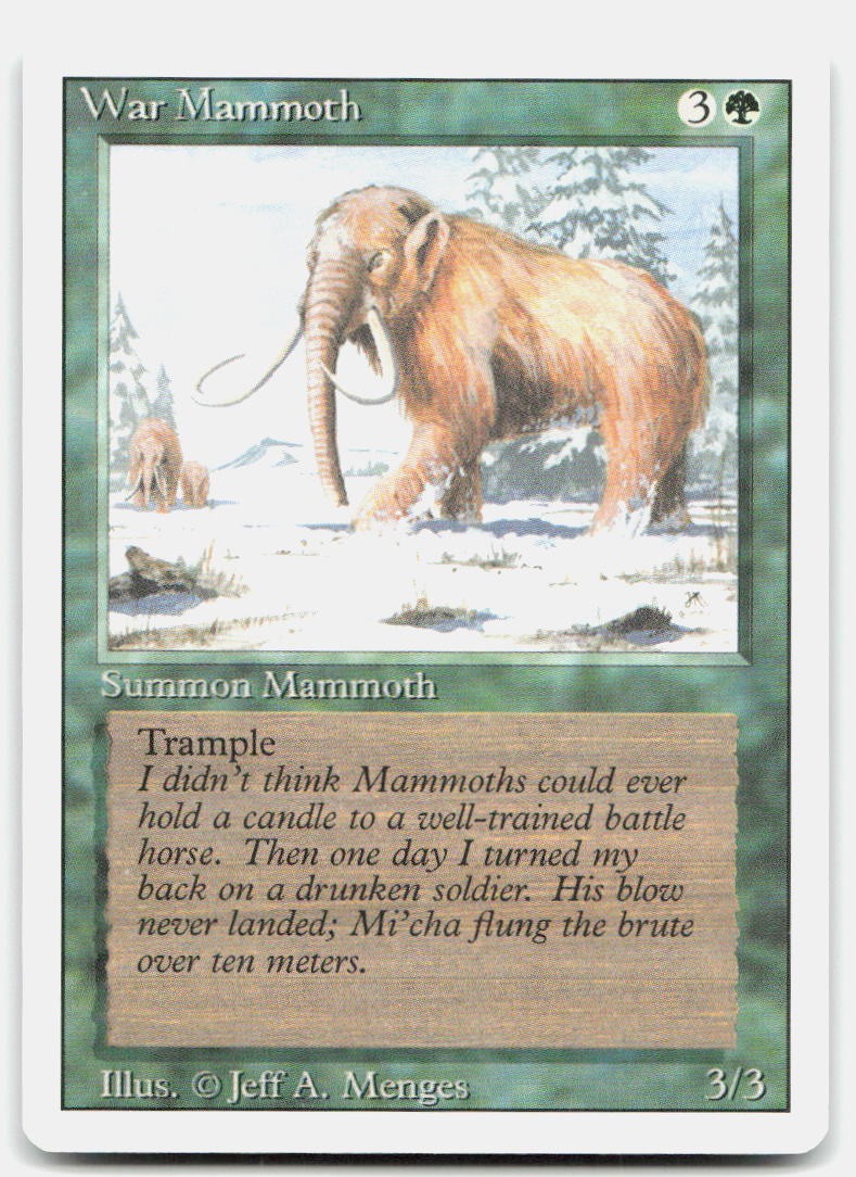 WAR MAMMOTH C Revised Edition LP