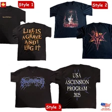 Bring Me The Horizon USA ASCENSION Program Tour 2025 reprint T-Shirt