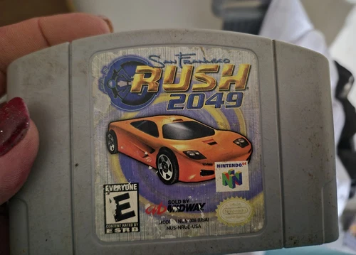 New ListingMidway San Francisco Rush 2049 Nintendo 64 NTSC-U/C Racing Multiplayer 2000