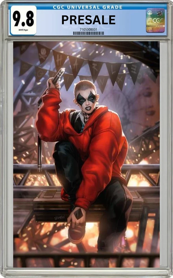 CGC 9.8 Absolute Batman #14 Chew HARLEY QUINN variant PRESALE 11/26 (joker 15)