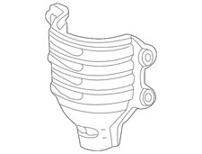 Genuine Honda Exhaust Manifold Heat Shield 18181-plc-900
