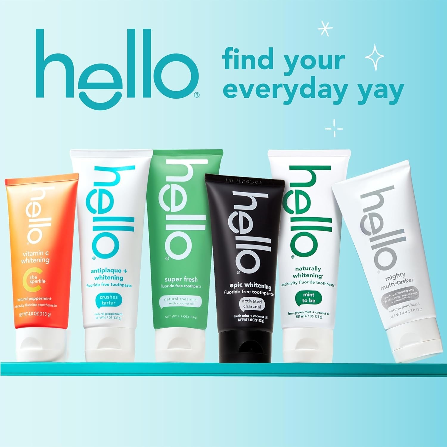 Epic Whitening Charcoal Paste - Black Toothpaste with Natural Ingredients, 4 Oz