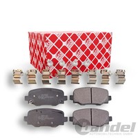 Febi BremsbelÄGe Satz Hinten Passend FüR Alfa Romeo Tonale Fiat 500X Jeep Compas
