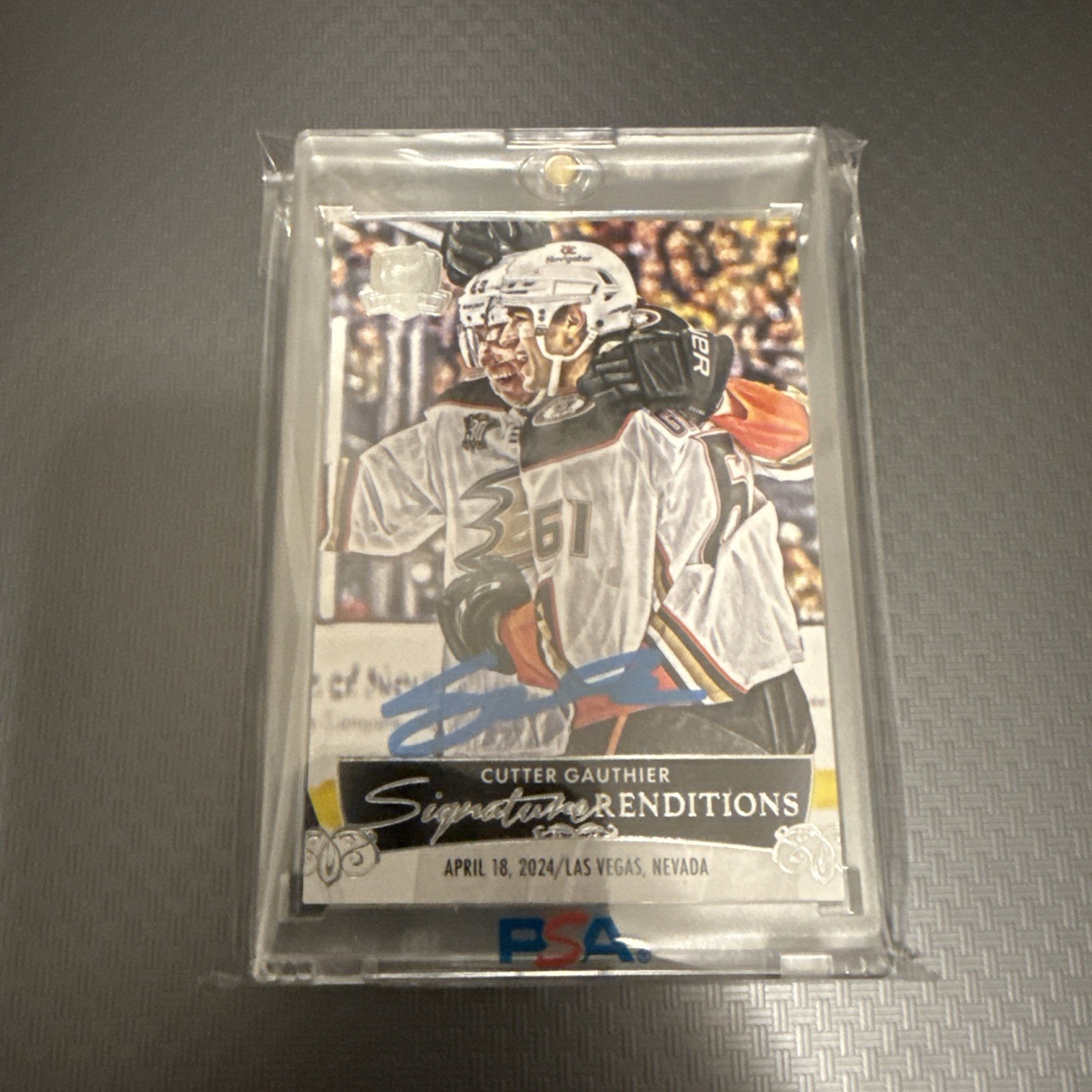 Cutter Gauthier #SR-CG (Hockey Cards 2024 Upper Deck The Cup Signature Renditions) — is it worth grading?