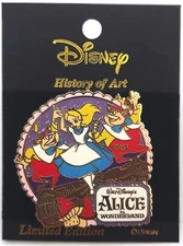 Japan History of Art Alice in Wonderland Tweedle Dee & Dum Pin Le 1000