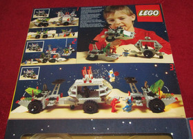 Vintage LEGO Space 6952 Solar Power Transporter With Instructions/Box Incomplete