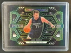 2021-22 Obsidian Luka Doncic Pitch Black Electric Etch Green #6/25 Mavericks