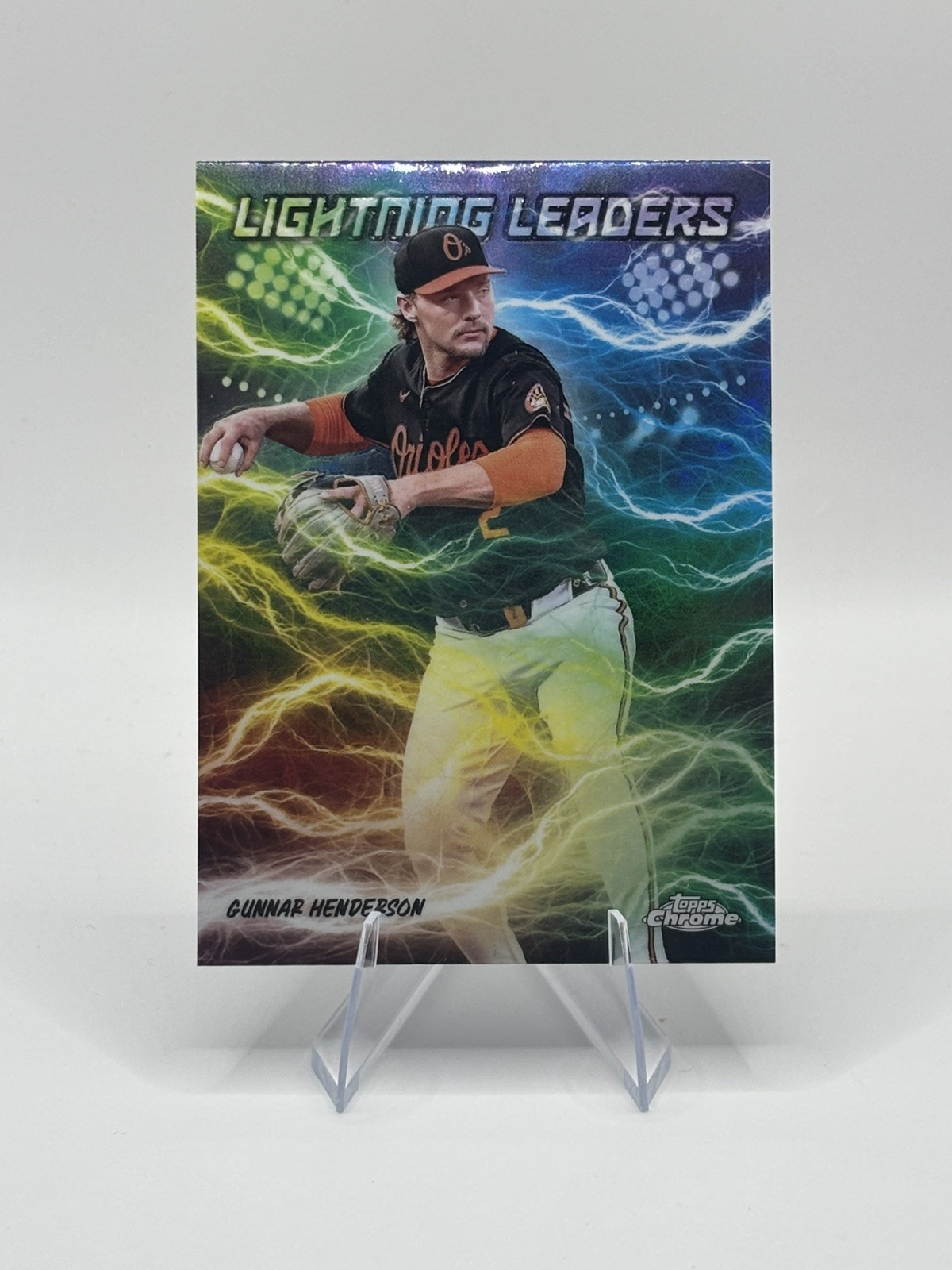 2025 Topps Chrome Lightning Leaders Gunnar Henderson #LL-4
