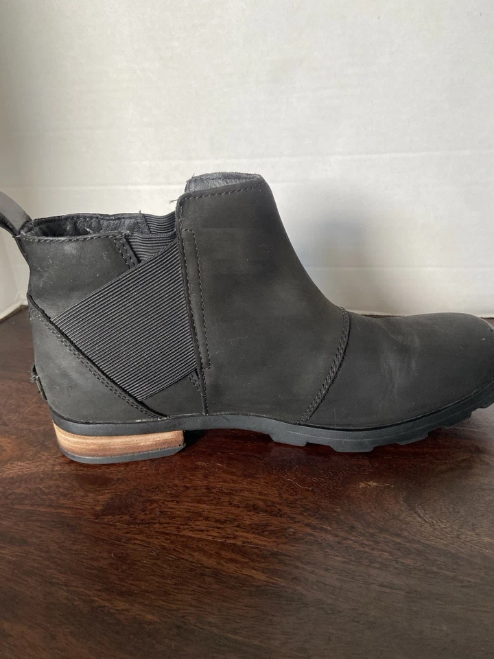 Sorel Emelie Chelsea Boots Size 9 BLACK - Image 4 of 4