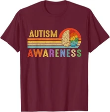 World Autism Awareness Neurodiversity Autistic April Unisex T-Shirt