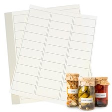 Dissolvable Food Labels Printable,1" X 2-5/8"Customizable Sticker for Laser ...