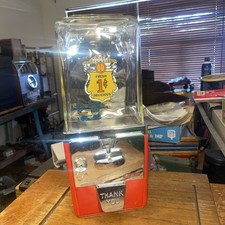 1cent 5 cent Atlas Master Gumball Nut Machine in Nice Original Condition w/ Key