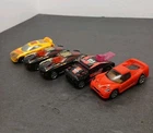 Lot Of 5 Vintage Hot Wheels Motorized X-V Racers Vehicles Rare!!