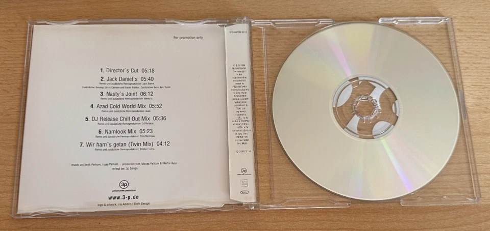 Moses Pelham – Mein Glück (Maxi CD) - Special Mixes (Limited Eition) - Bild 3 von 4