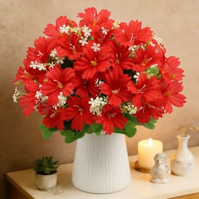 Realistische Seide Morning Glory Blumen für Hochzeit für dekor Home Office