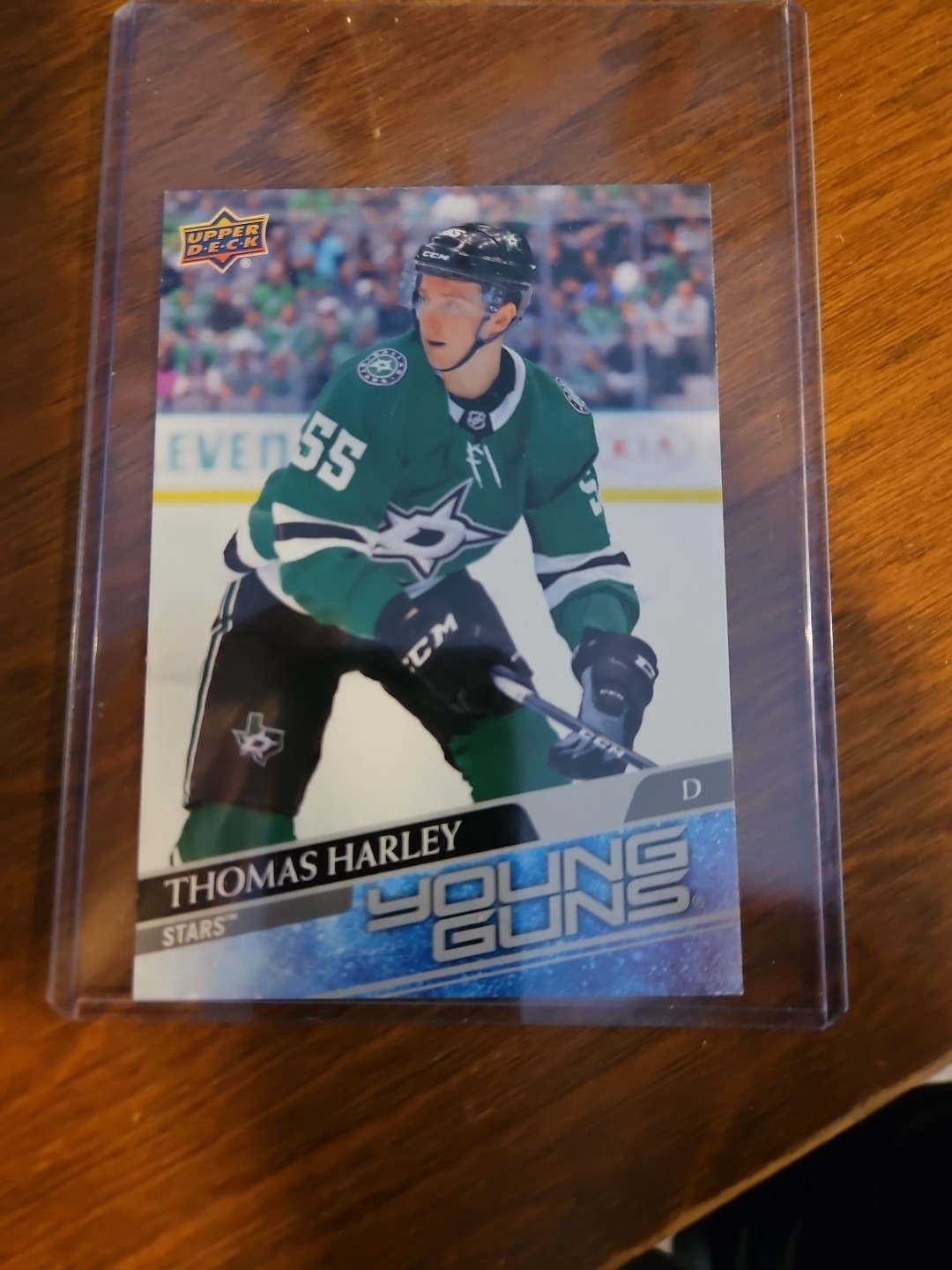 2020-21 UPPER DECK SERIES 1 JUMBO YOUNG GUNS THOMAS HARLEY #227 DALLAS STARS