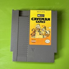 Caveman Games (Nintendo Entertainment System, 1990) NES Cartridge Only Tested