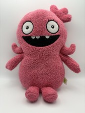 Hasbro UglyDoll Moxy 9" Pink Plush Talking Doll Sound Toy 2019 Soft Character