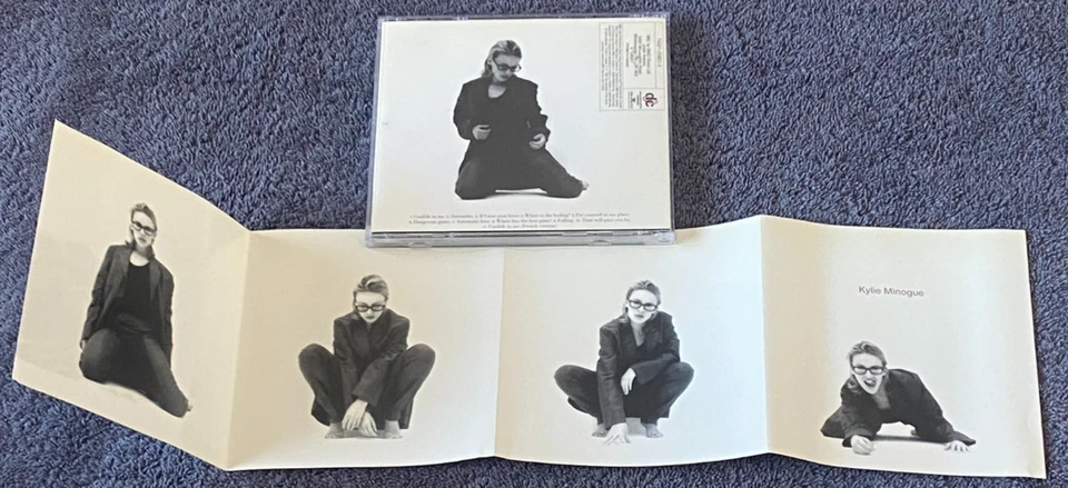 KYLIE MINOGUE S/T CD RARE COVER ART 1995 BMG CANADA Confide In Me FRENCH VERSION - Image 3 of 4