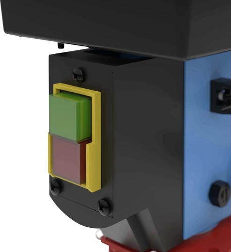 Güde Tischbohrmaschine GTB16 LASER Inklusive Maschinenschraubstock 65mm - Bild 5 von 8