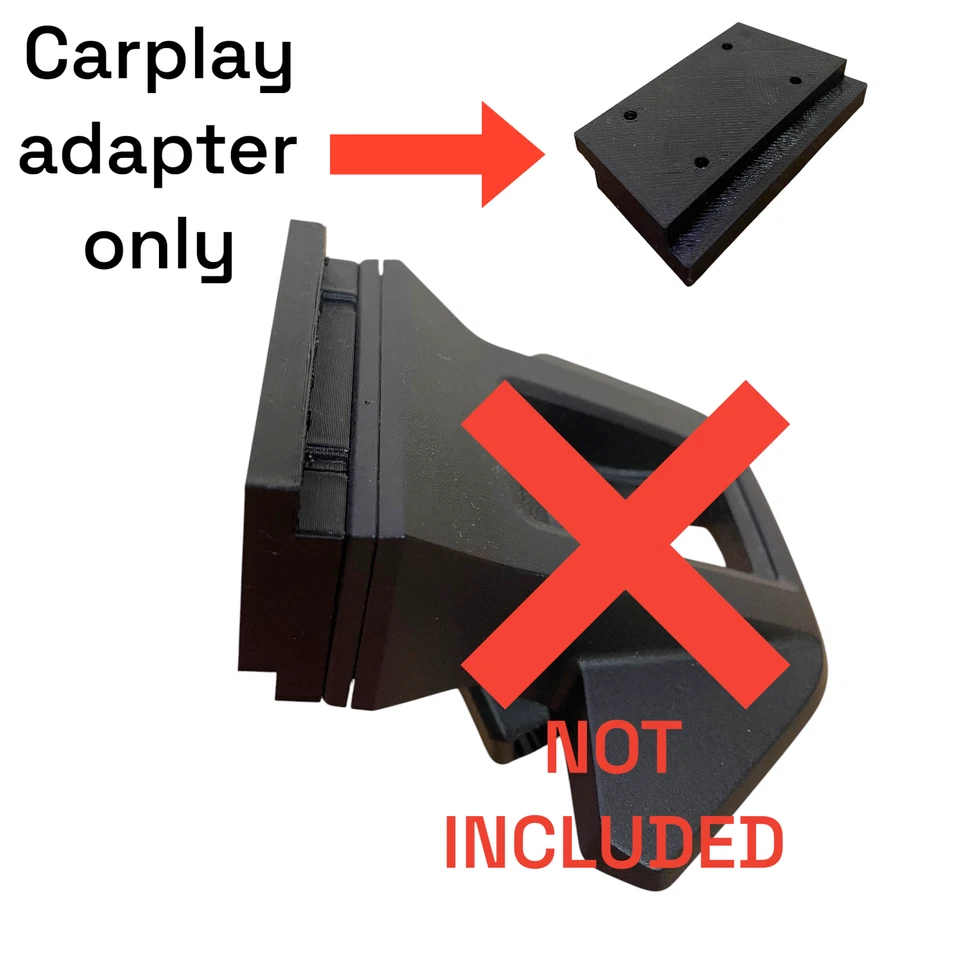 Phone Holder CarPlay Adapter Mount – VW UP, Seat Mii, Skoda Citigo EASY FIT - Image 4 of 4