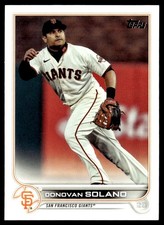 2022 Topps Donovan Solano San Francisco Giants #426