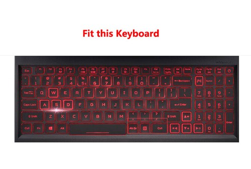 Silicone Keyboard Protector for Acer Nitro AN515-54 AN515-51 AN515-43 AN515-55 - Picture 2 of 3