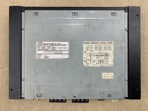 Toshiba TP-853 High Fidelity Car Amplifier - Picture 4 of 5