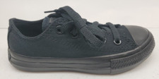 Converse Youth Chuck Taylor All Star Canvas Low Top Sneakers Black Size 11Y NEW