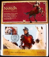 HALF PRICE!! NEW ZEALAND THE CHRONICLES OF NARNIA SOUVENIR CARDS 2005 POSTCARDS 