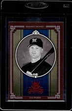 2005 Donruss Diamond Kings Lyle Overbay Black & White #125 - Milwaukee Brewers