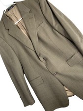 Austin Reed Mens 42R Wool Sport coat USA Lined RD10178 Tan