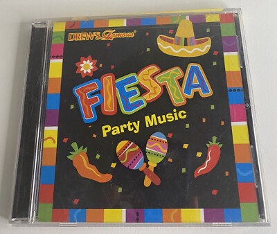 DREW'S FAMOUS FIESTA PARTY MUSIC  CD!  The Hit Crew Bidi Bidi Bom Bom Macarena