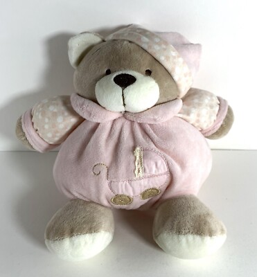 TJM Special Delivery Plüsch weicher Teddy mit Rassel und quietschenden Händen ca. 20 cm