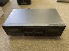 OPTIMUS SCT-52 Pro Series Dual Stereo Cassette Deck Works